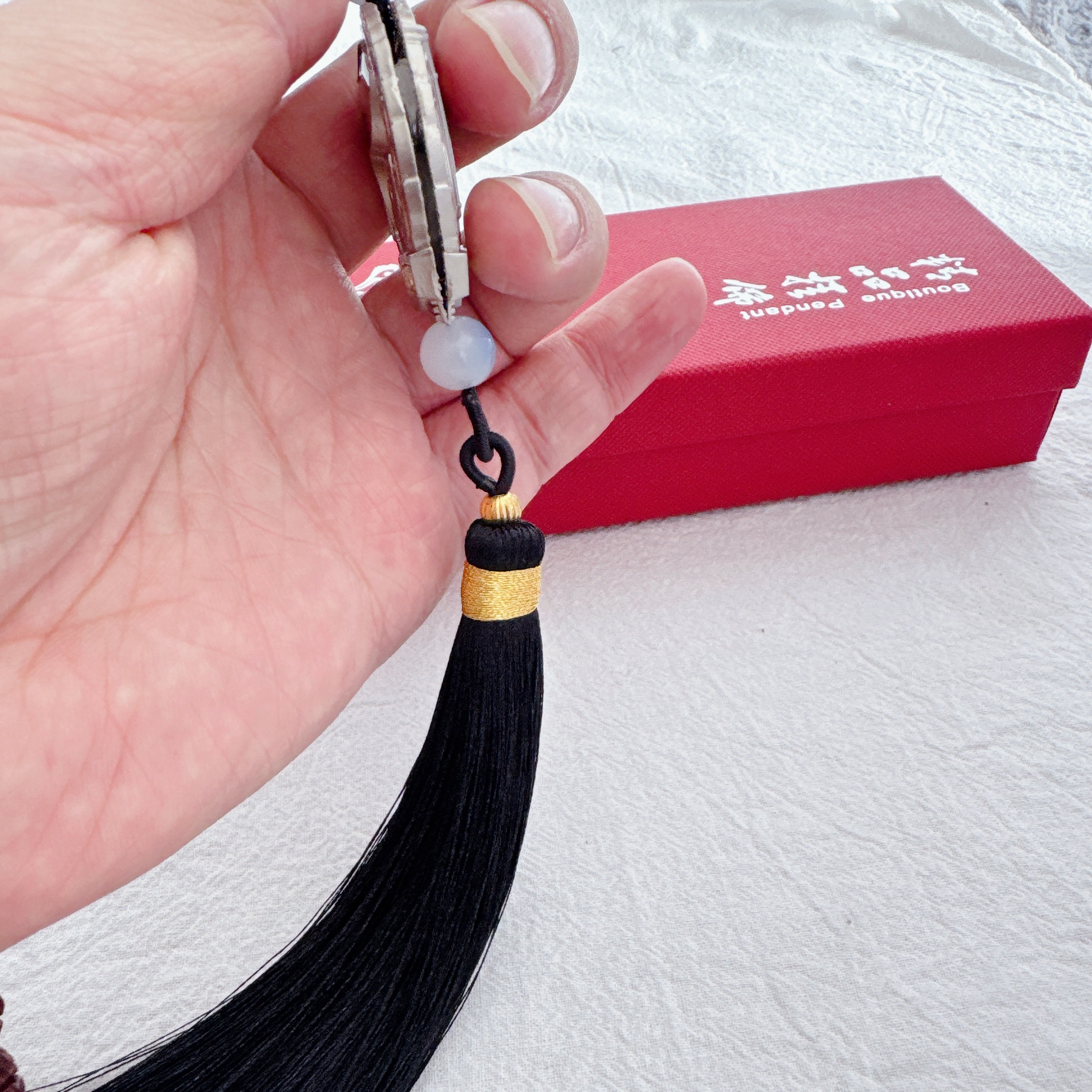 黑色经典服役纪念车挂件军旅主题车内饰品