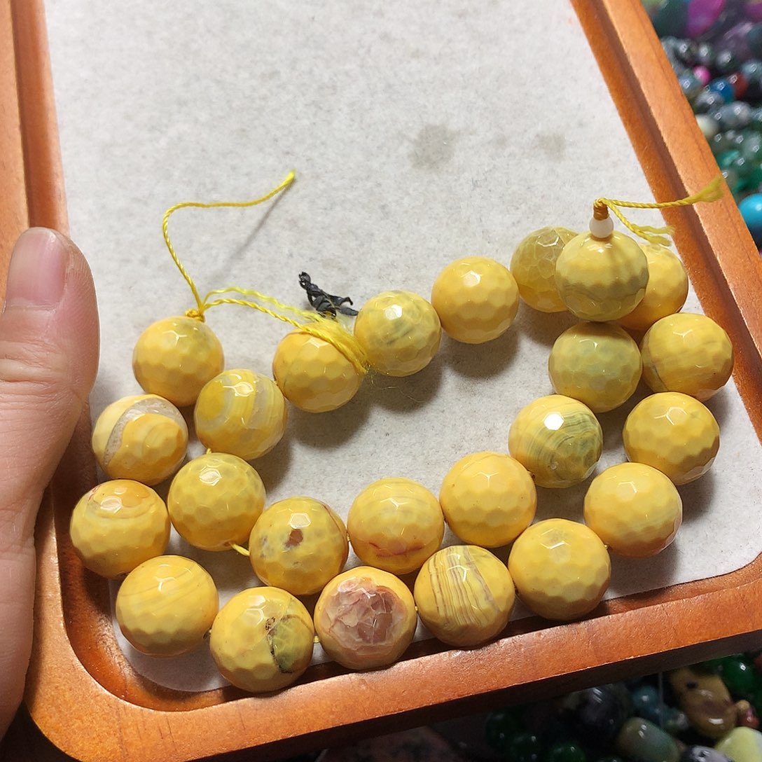 未镶嵌手串玛瑙/玉髓卡16一条