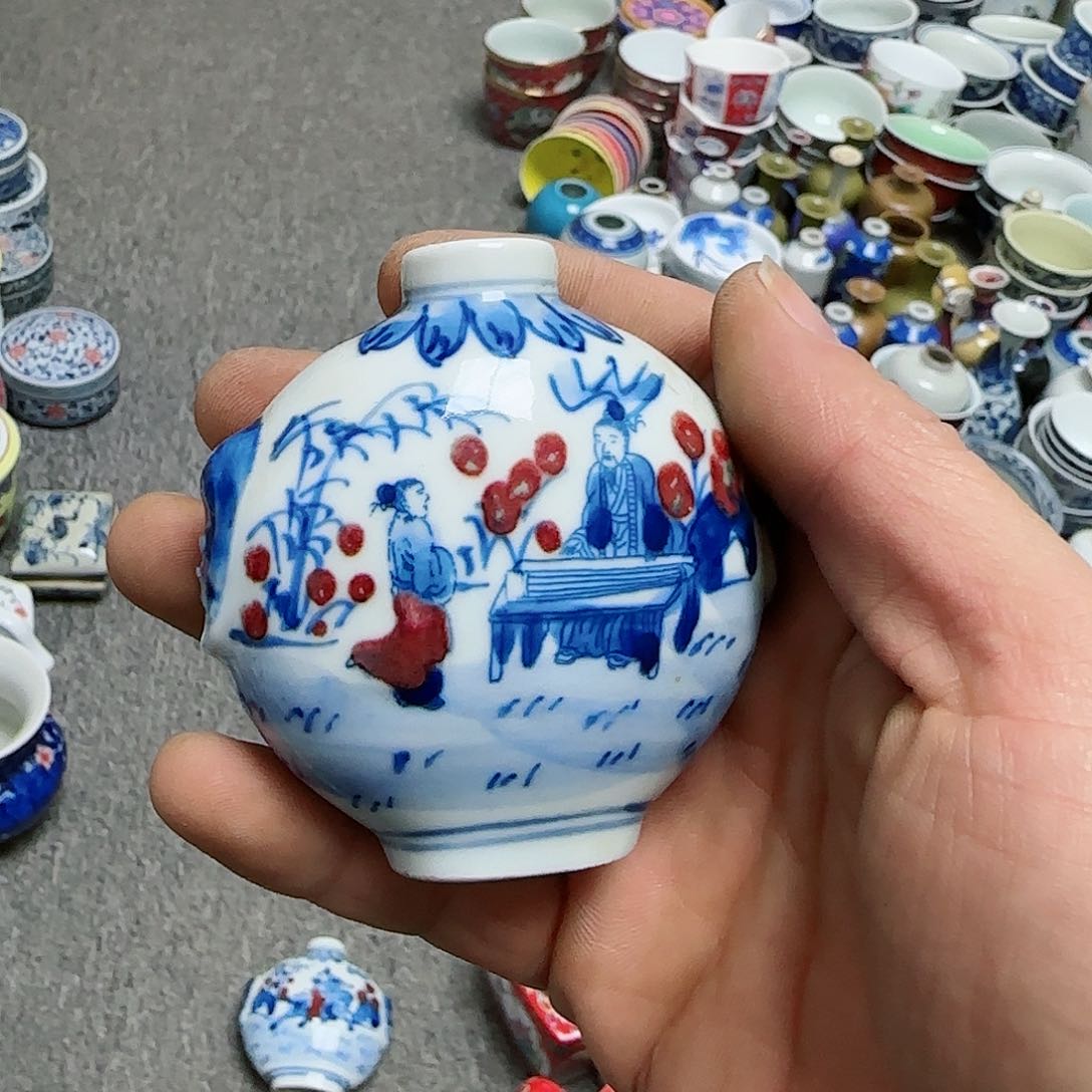 摆件瓷器的工艺技术水平