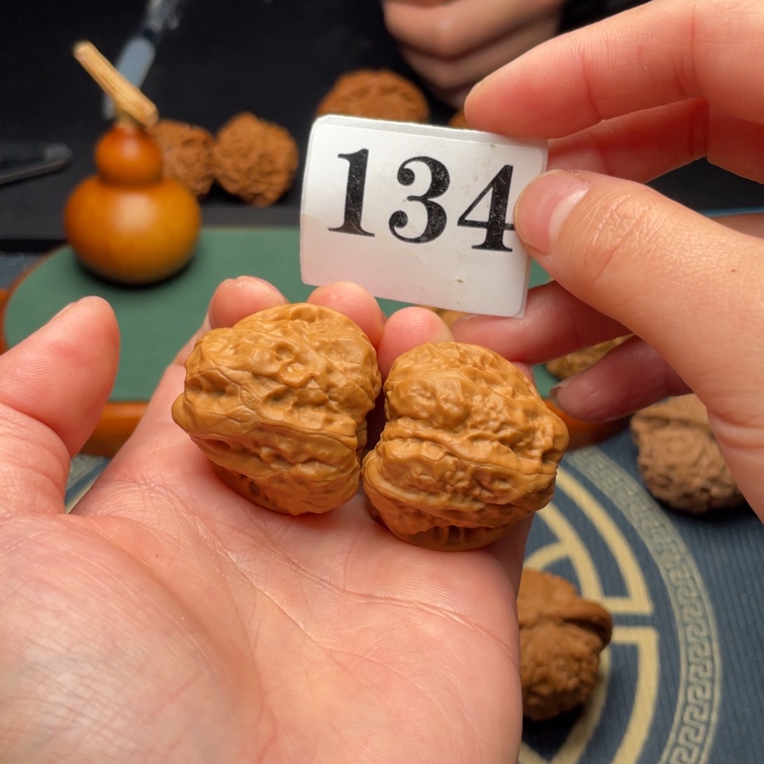 桃核吊坠35蛤蟆头134号～