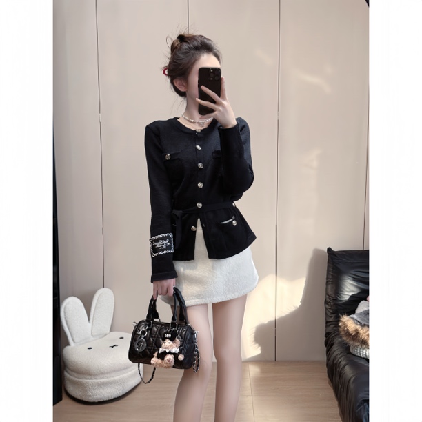 【Mia&美美子】小波士顿包链条式肩带25年新款小香风菱格包包