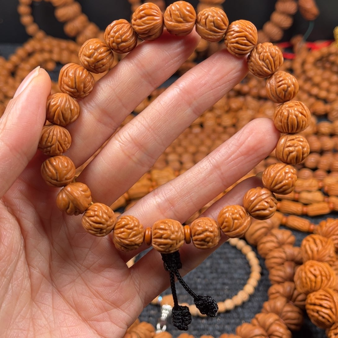 文玩核桃手串C13桃核手串