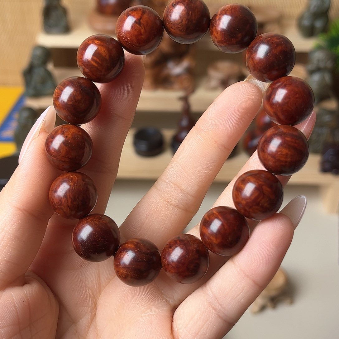 檀香紫檀（小叶紫檀）ℳ****ゝ留疤串