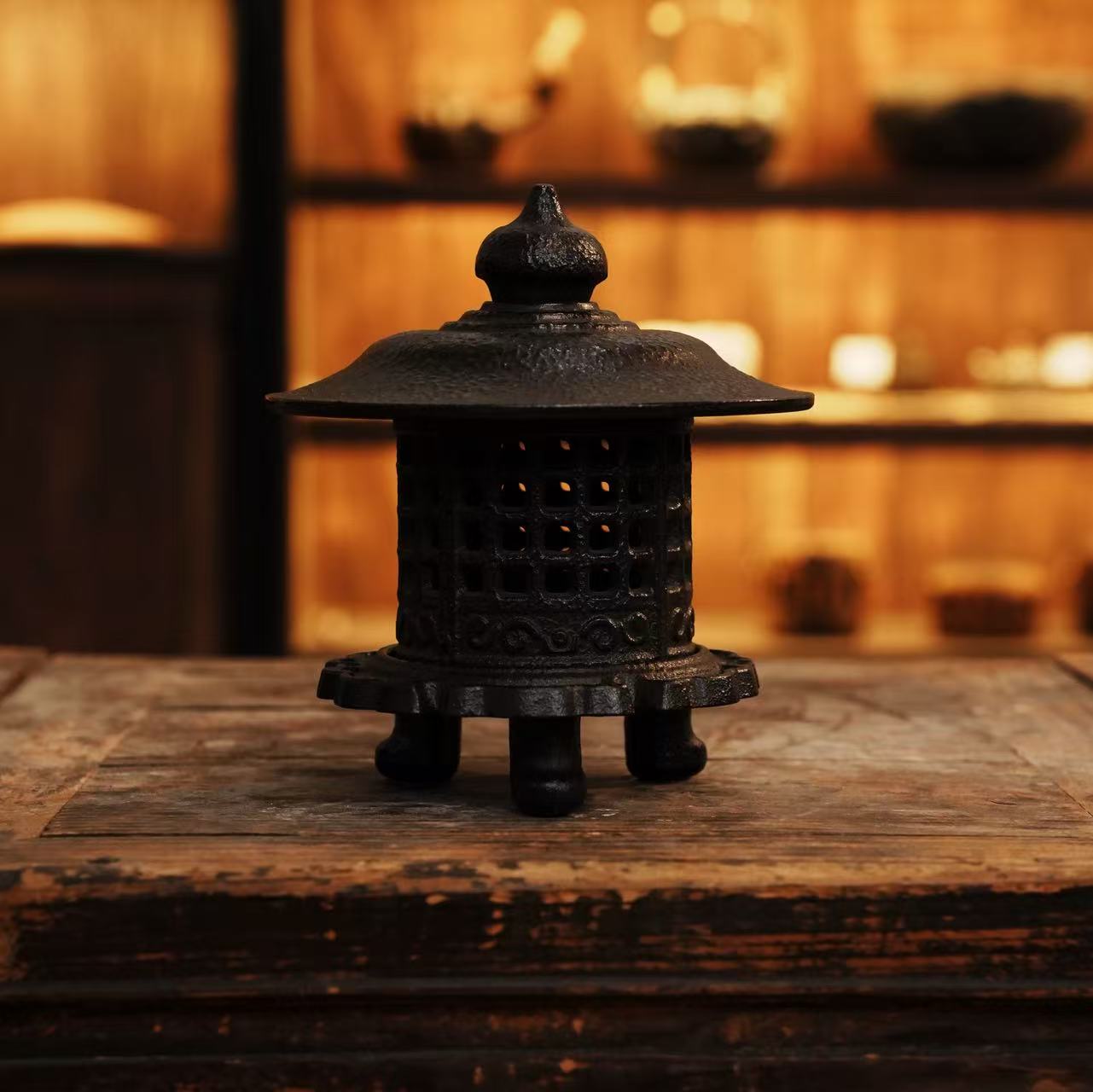 【九离烧】雪见灯 茶道零配（九离烧0124）