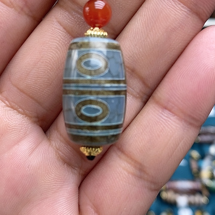 玛瑙/玉髓颈饰合金