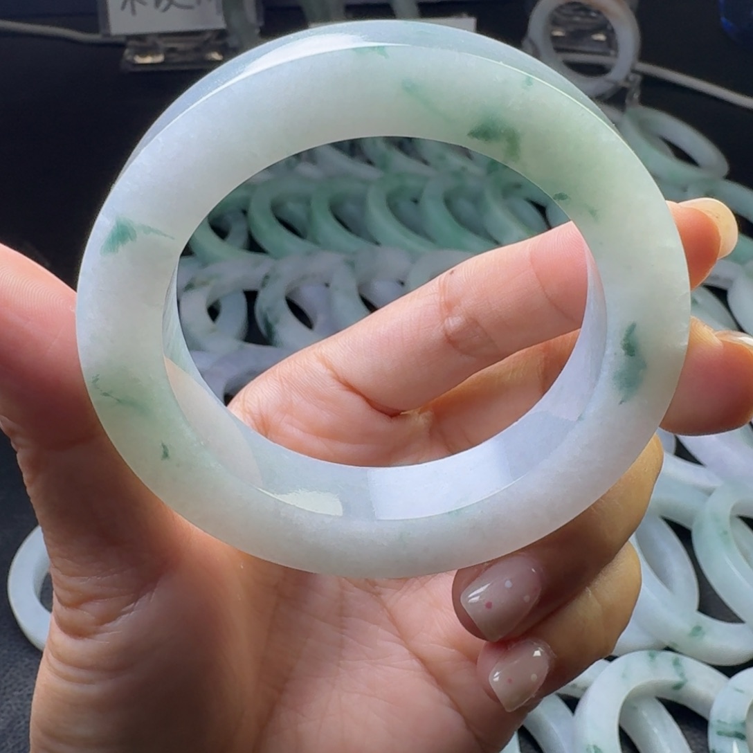 定制翡翠翡翠手镯未镶嵌