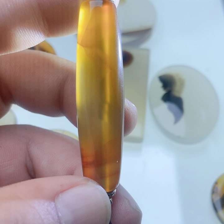 【闪购商品】玛瑙/玉髓颈饰未镶嵌春**漫