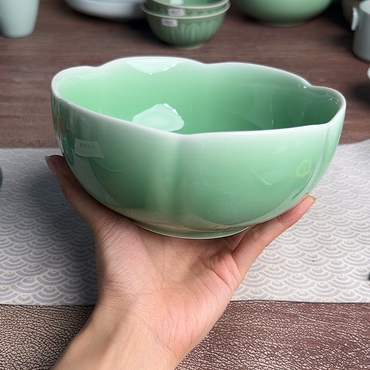 龙泉云间青瓷小米茶器