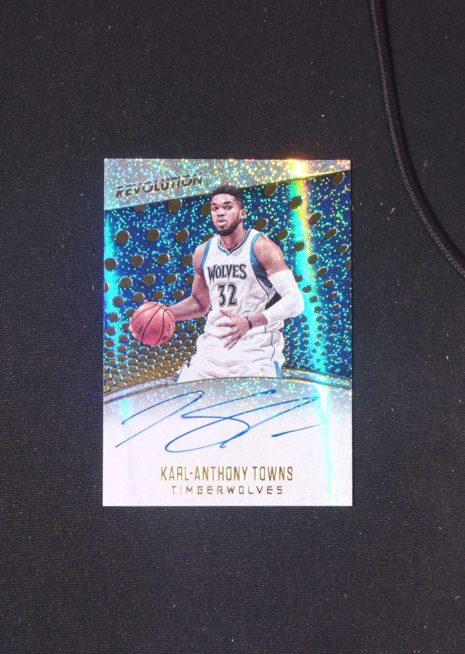 【直播开价】唐斯 panini 革命系列 亲笔签字 球星卡