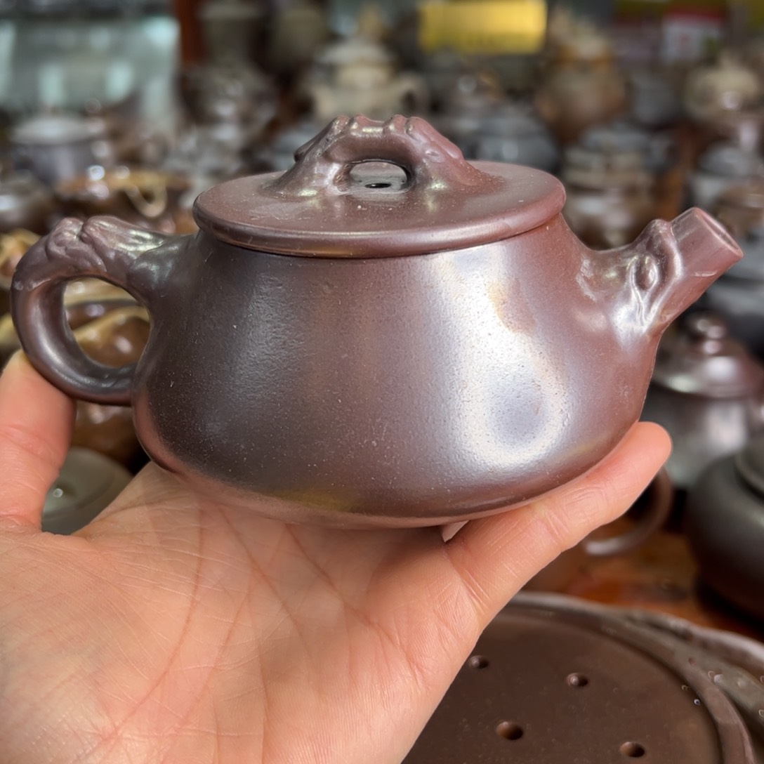 贵台龙窑柴烧茶壶76