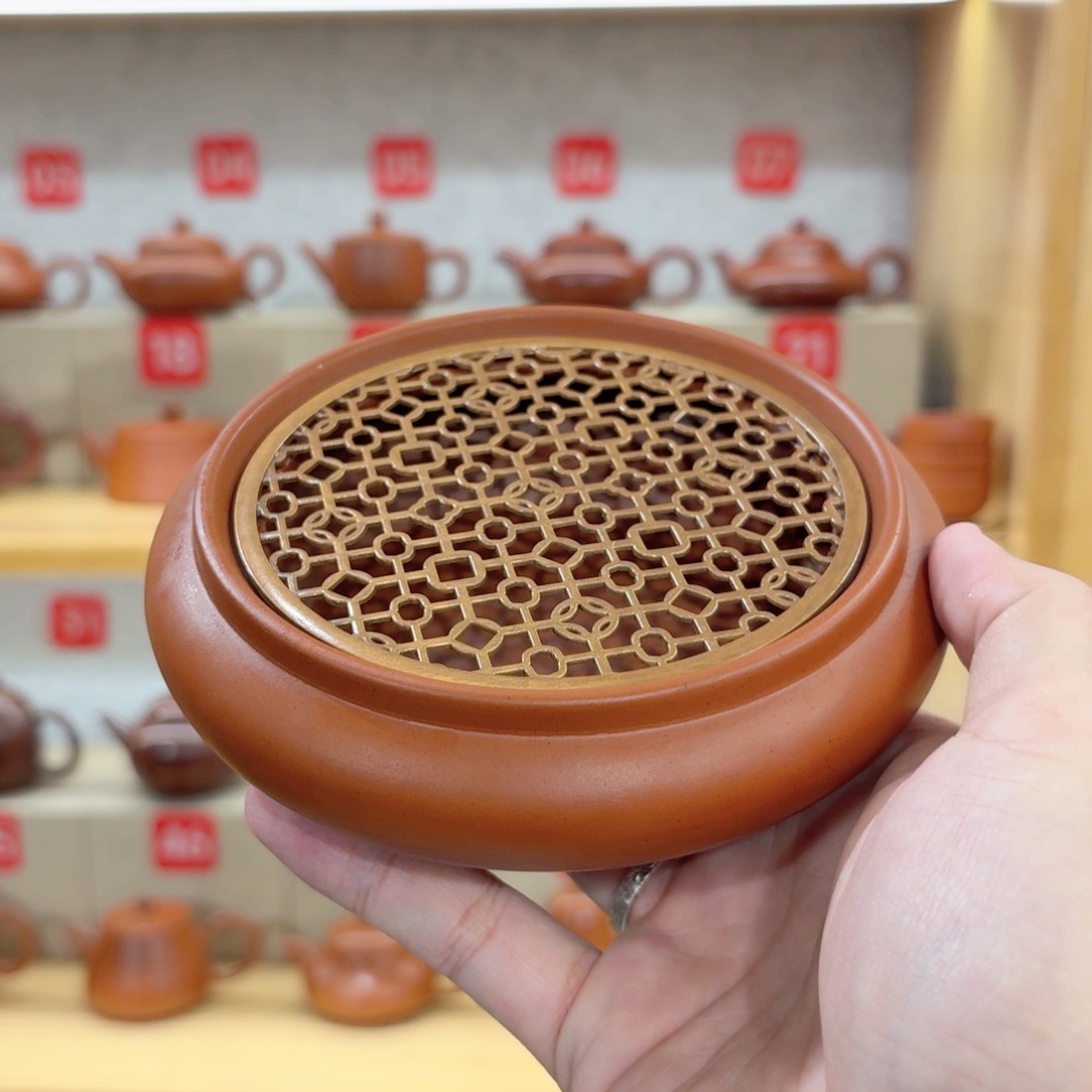 茶壶紫砂壶承内直径10厘米外直径13