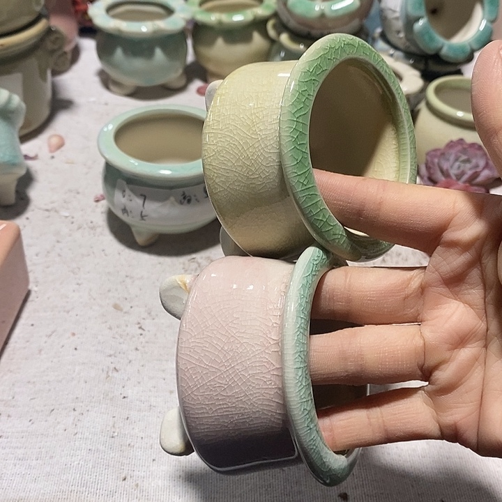 红陶【满10米包邮默认微瑕疵】2个