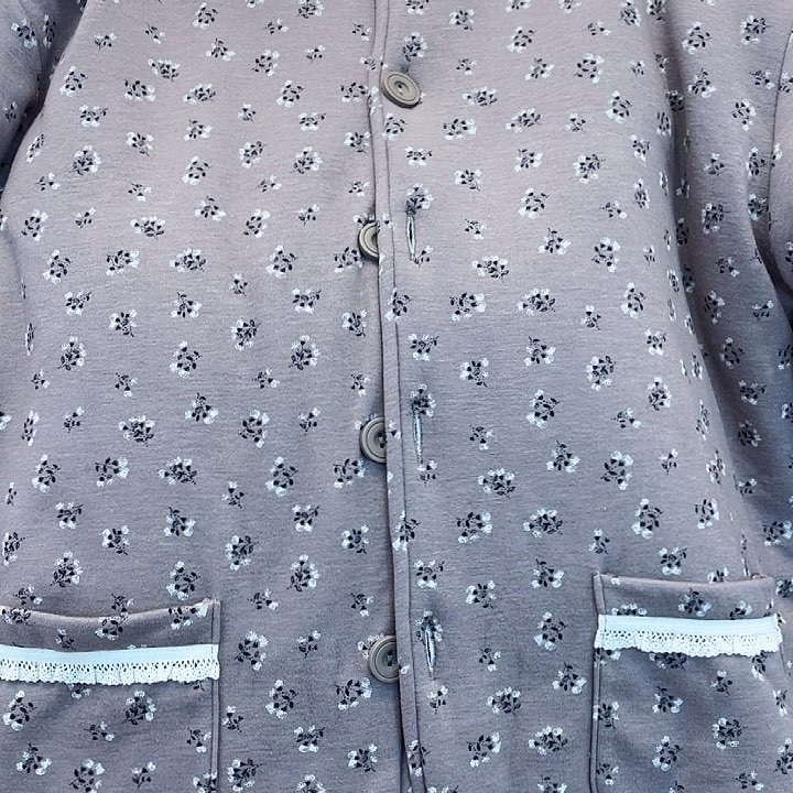 180咖色三层棉家居