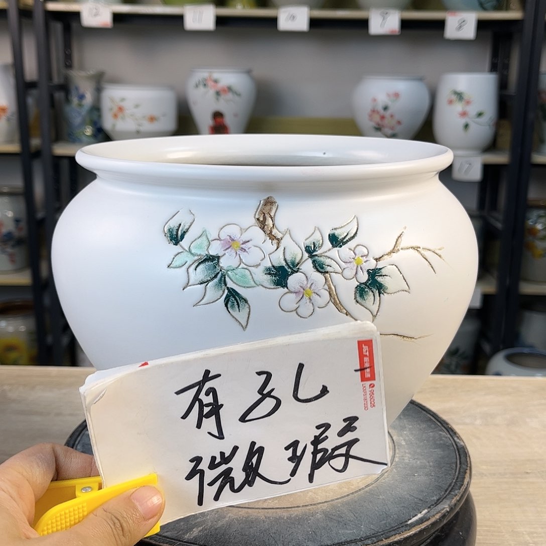 罐1xc景德镇陶瓷花盆
