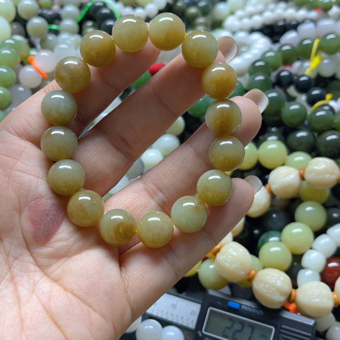 和田玉手链未镶嵌