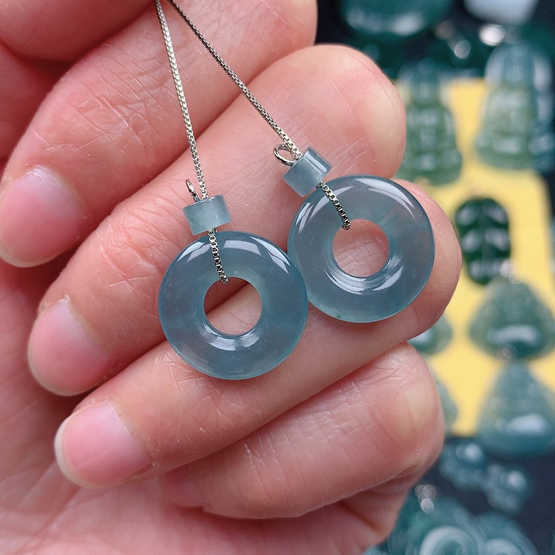 翡翠吊坠(不含链)未镶嵌吊坠