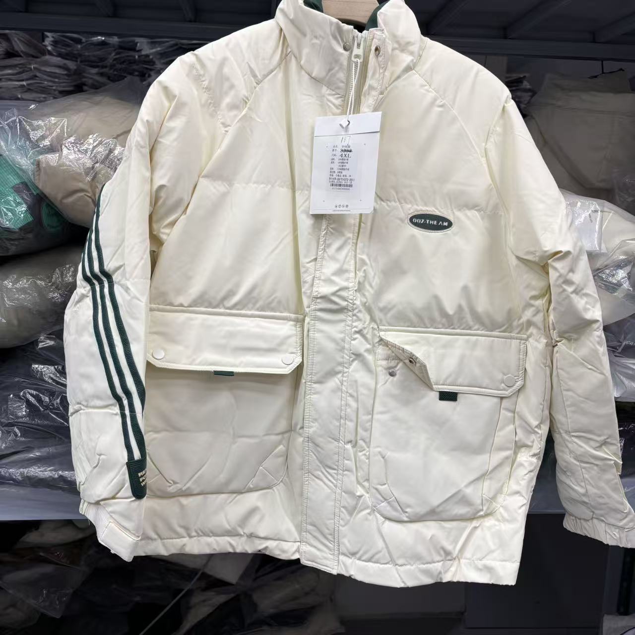 【0】187冬季潮流百搭防寒服男装棉衣