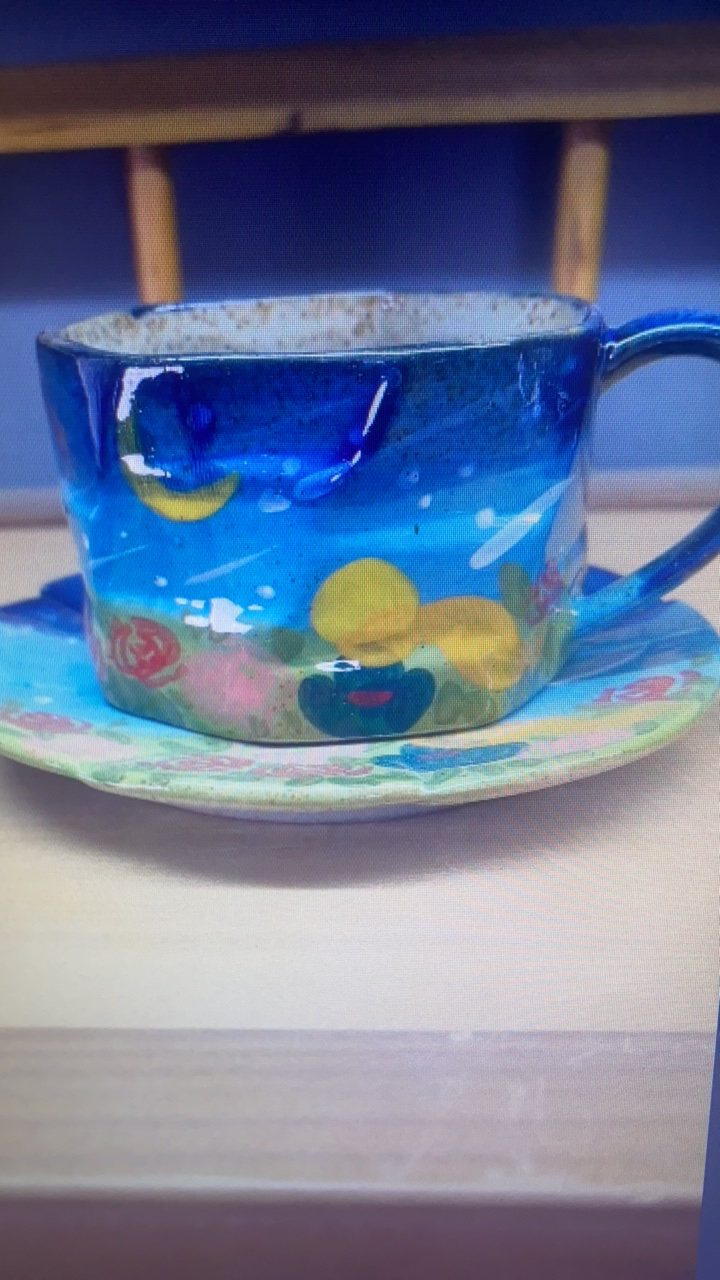 手工手绘高温釉下彩陶瓷