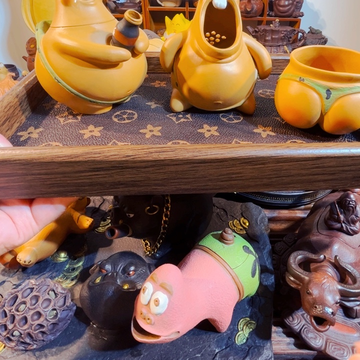 惊***北拼配泥茶壶纯手工制作过程就是