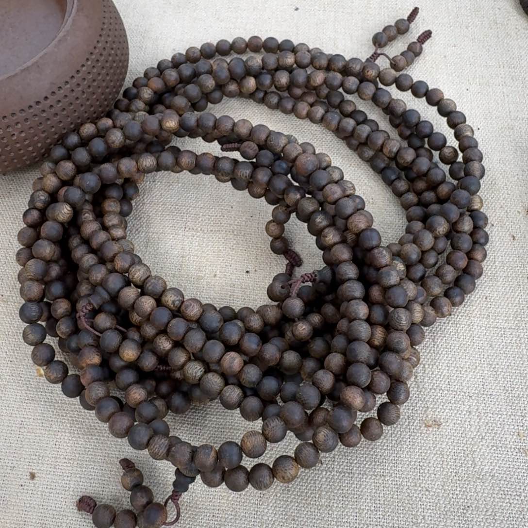 沉香手串绿奇楠沉香多圈约0.7-20多样性发一条