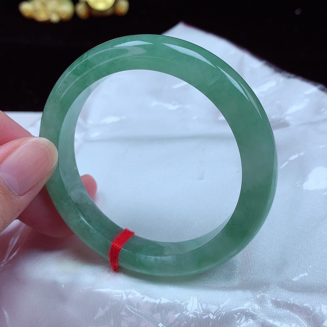 未镶嵌手镯翡翠54圈