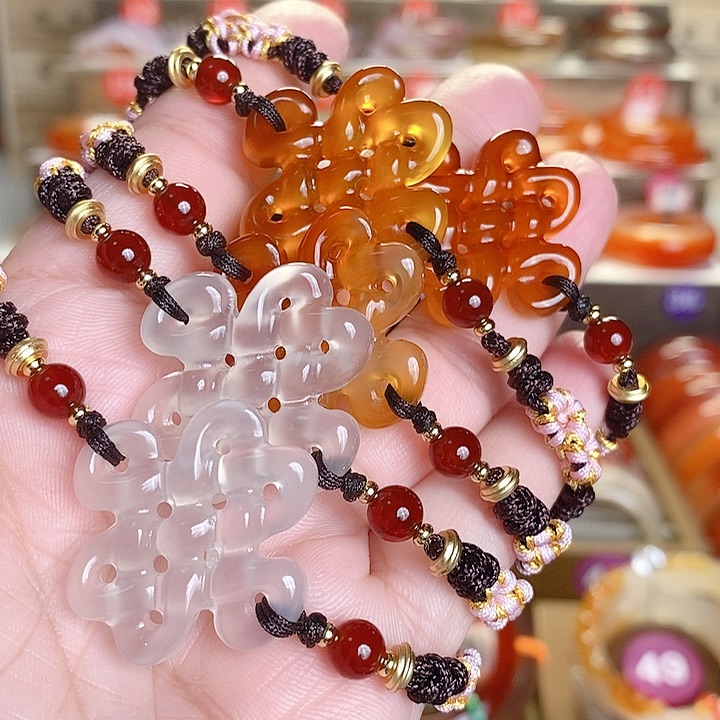 玛瑙/玉髓手镯未镶嵌