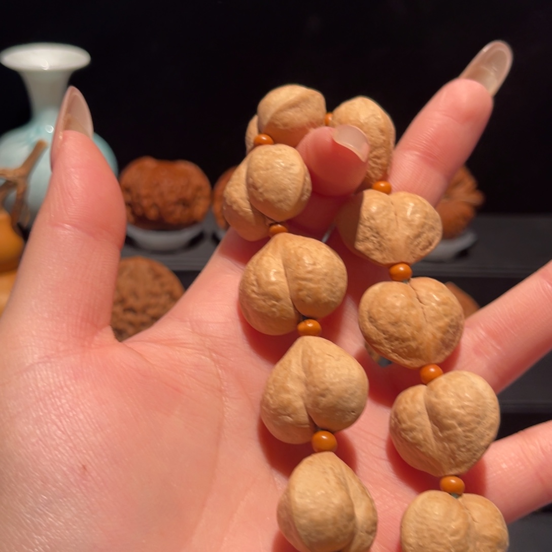 马***上屁桃手串，精品，货头