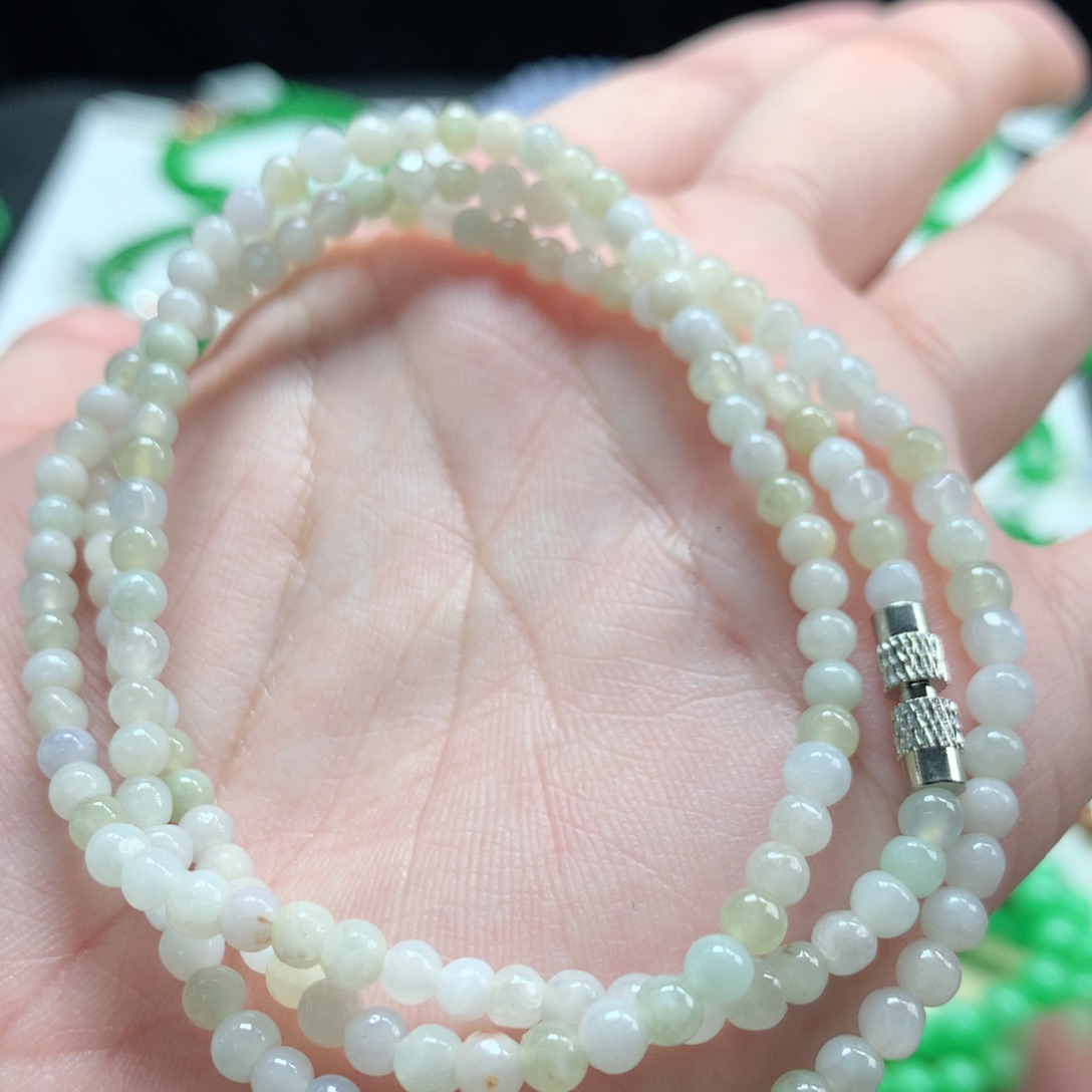 翡翠未镶嵌手链翡翠