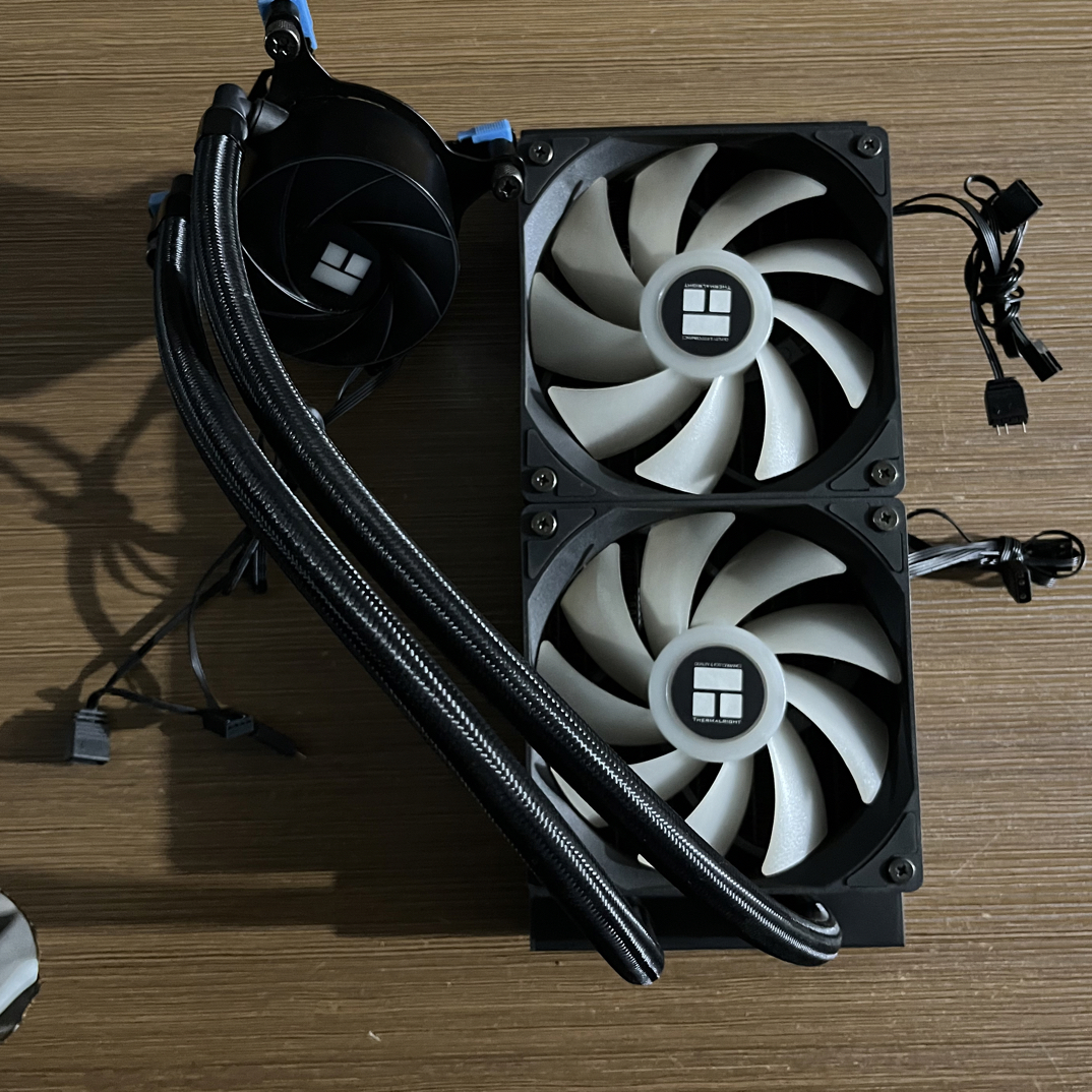 原装拆机240台式机组装电脑水冷argb适用于游戏吃鸡三角洲设计等