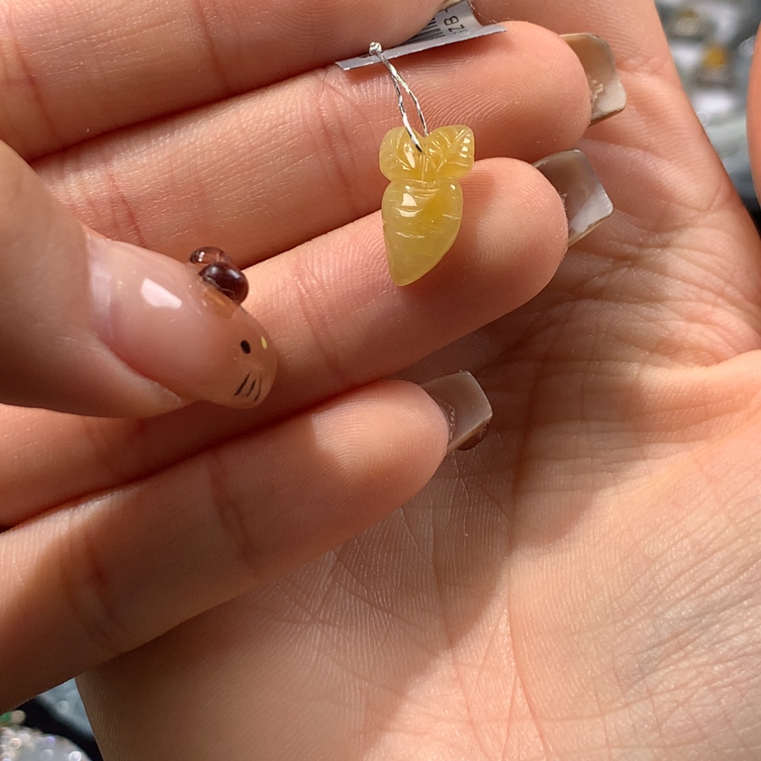 翡翠未镶嵌颈饰11