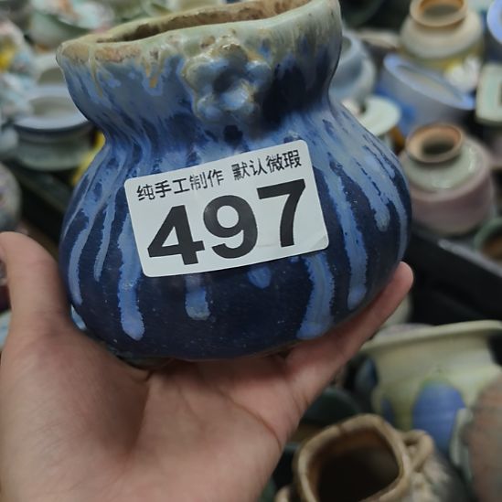 景德镇手工高温陶瓷：内6口高10