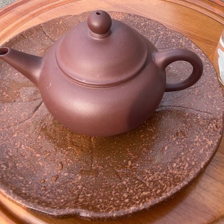 茶壶紫砂紫泥瑕疵水平150cc