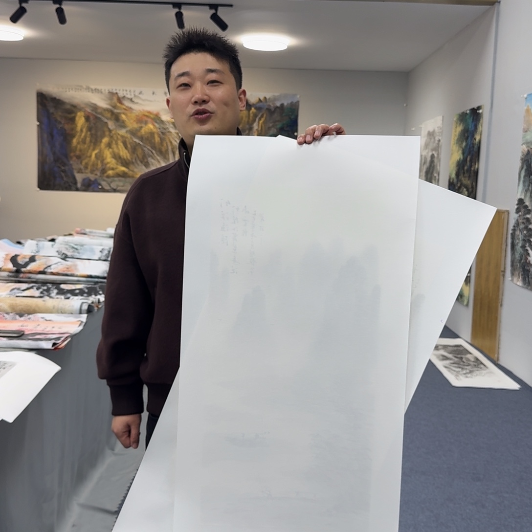 国画国画作品宣纸纯手绘