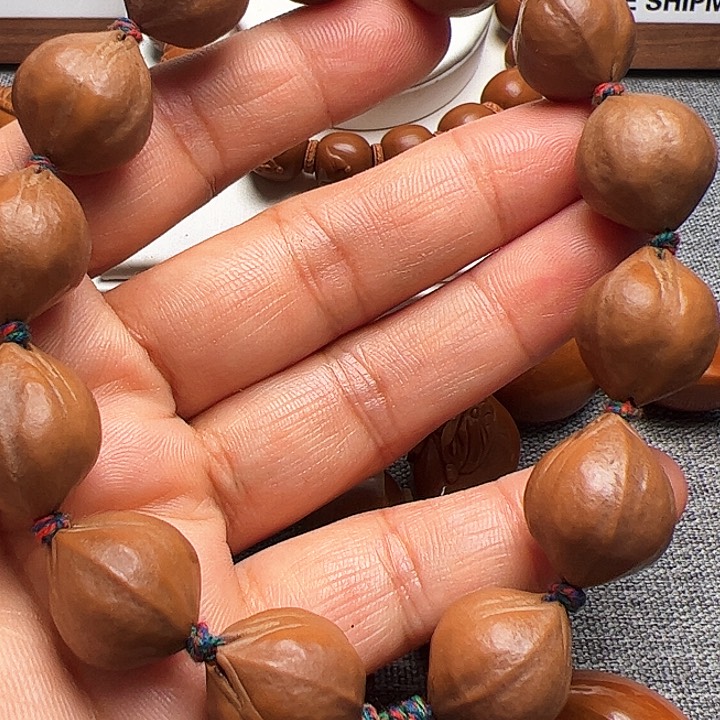 橄榄核手串/手链原皮素核