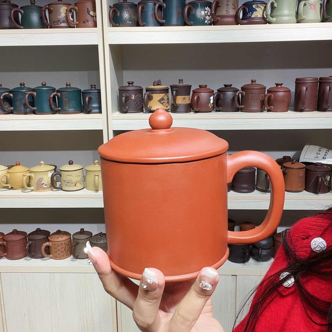 紫砂茶杯全部手工