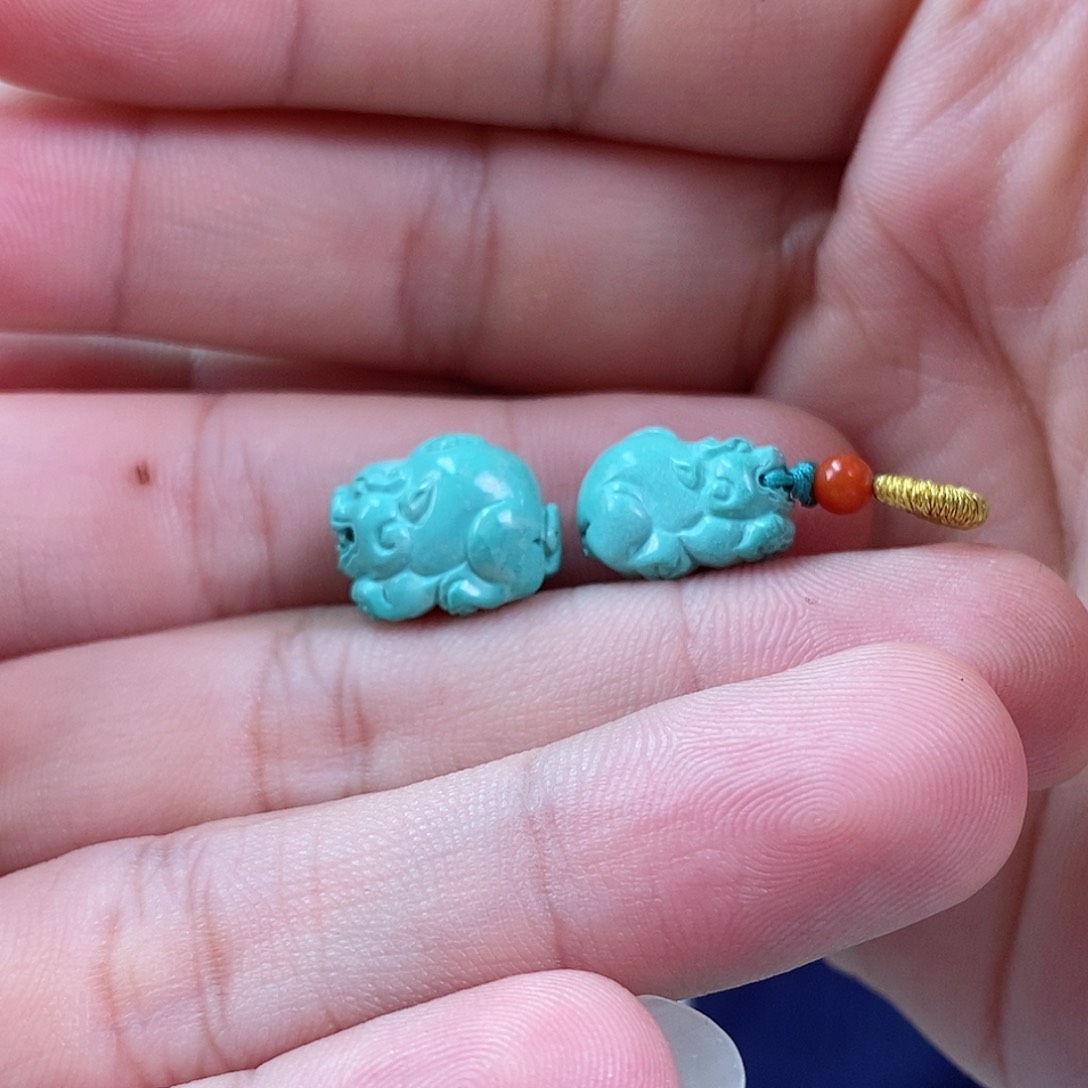 绿松石珠宝奇石未镶嵌