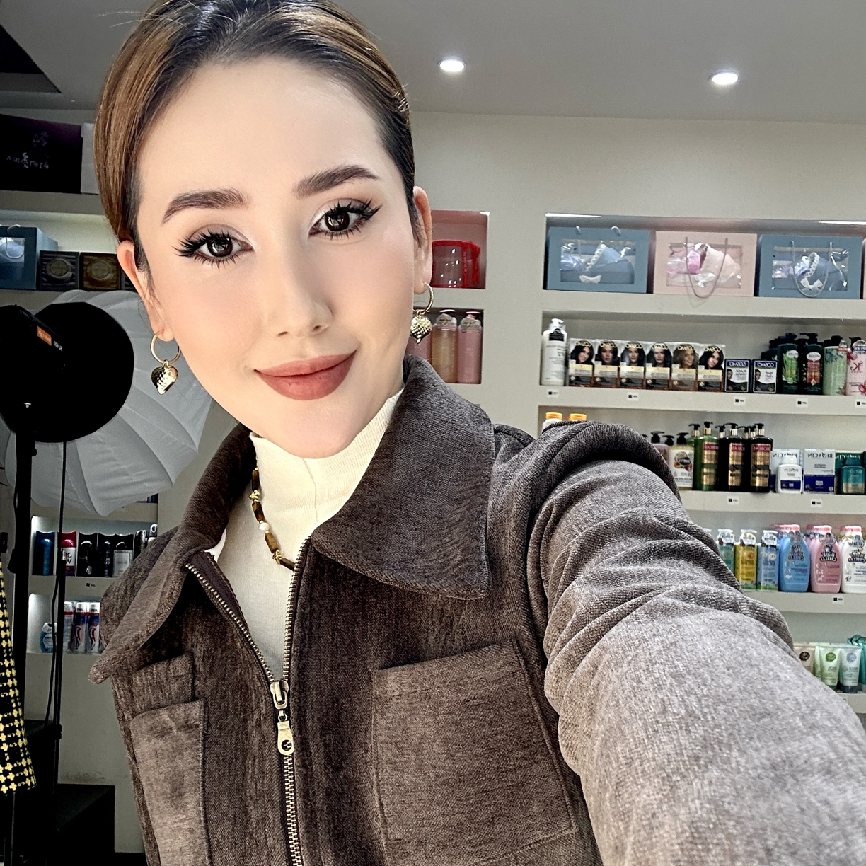 【FISTANEA】新款美拉德系列气质高级感两件套套装