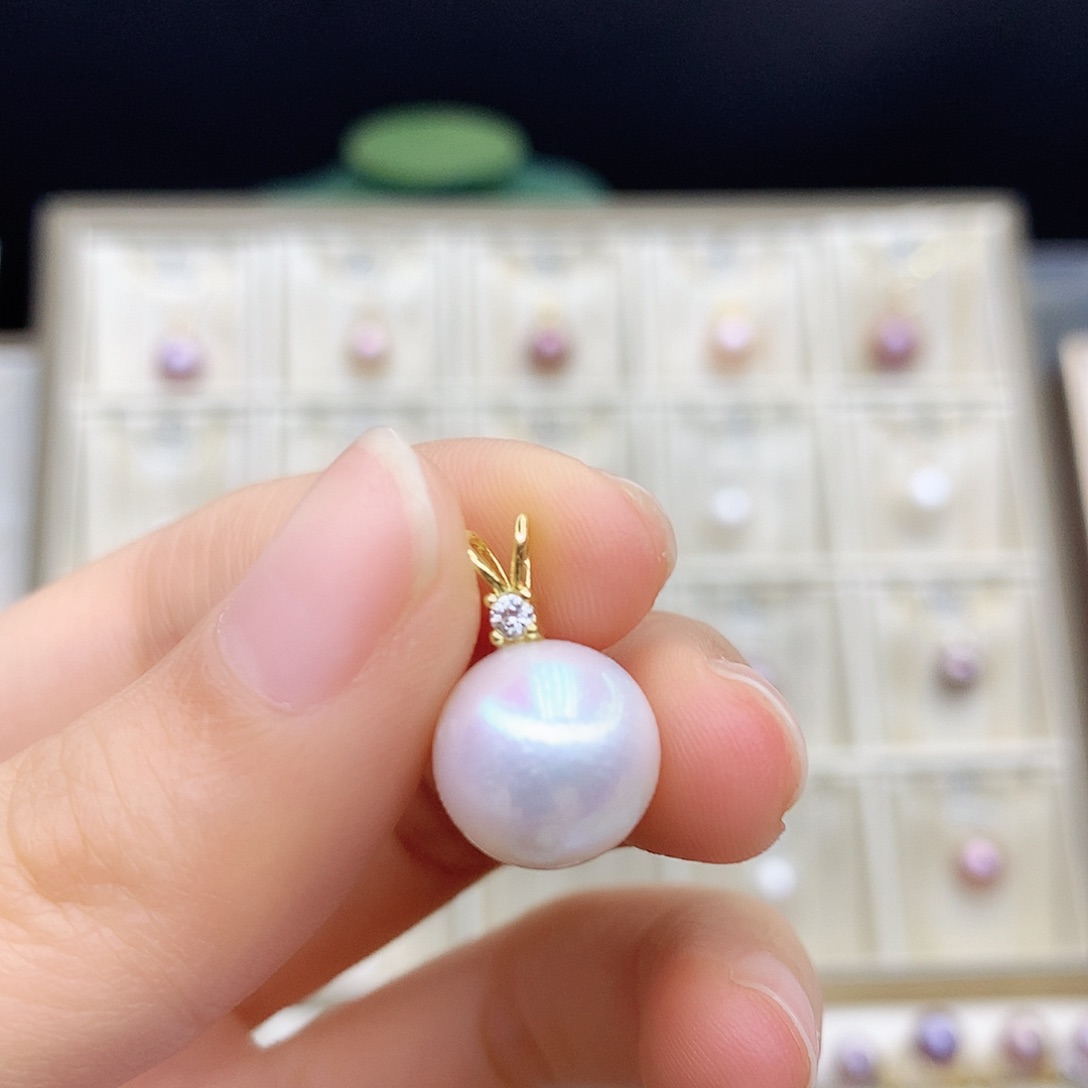 淡水珍珠颈饰合金