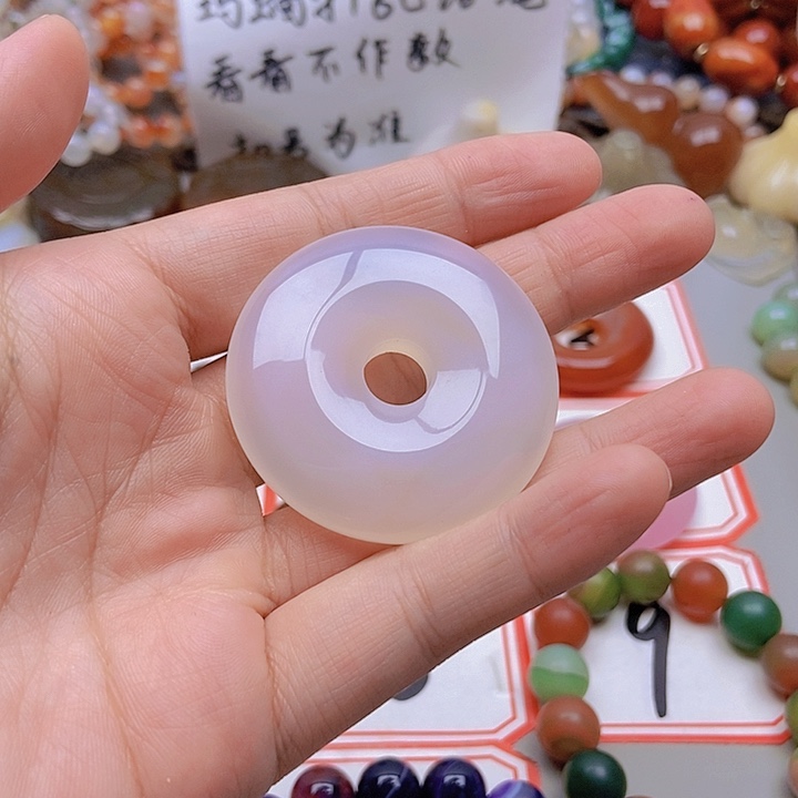 【闪购商品】未镶嵌玛瑙/玉髓珠宝半成品时**逝