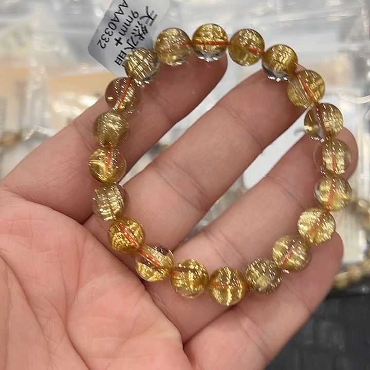 手链未镶嵌水晶aaa0332钛晶