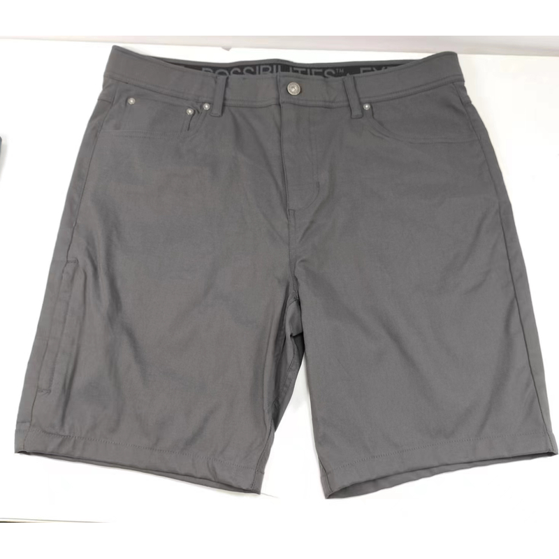 3户外弹力男裤短裤尾货裤高端轻奢潮牌春夏男款外贸出口大码探险