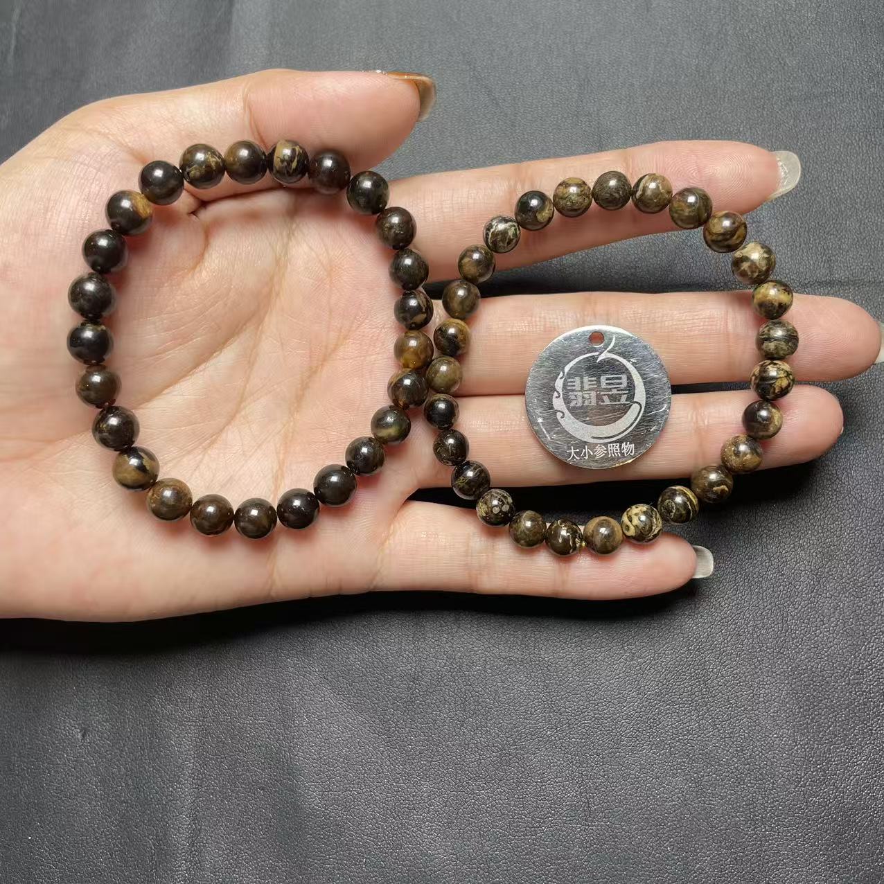 翡昱-N5-61485-琥珀手串/约7+/约21颗/-多样性发其一