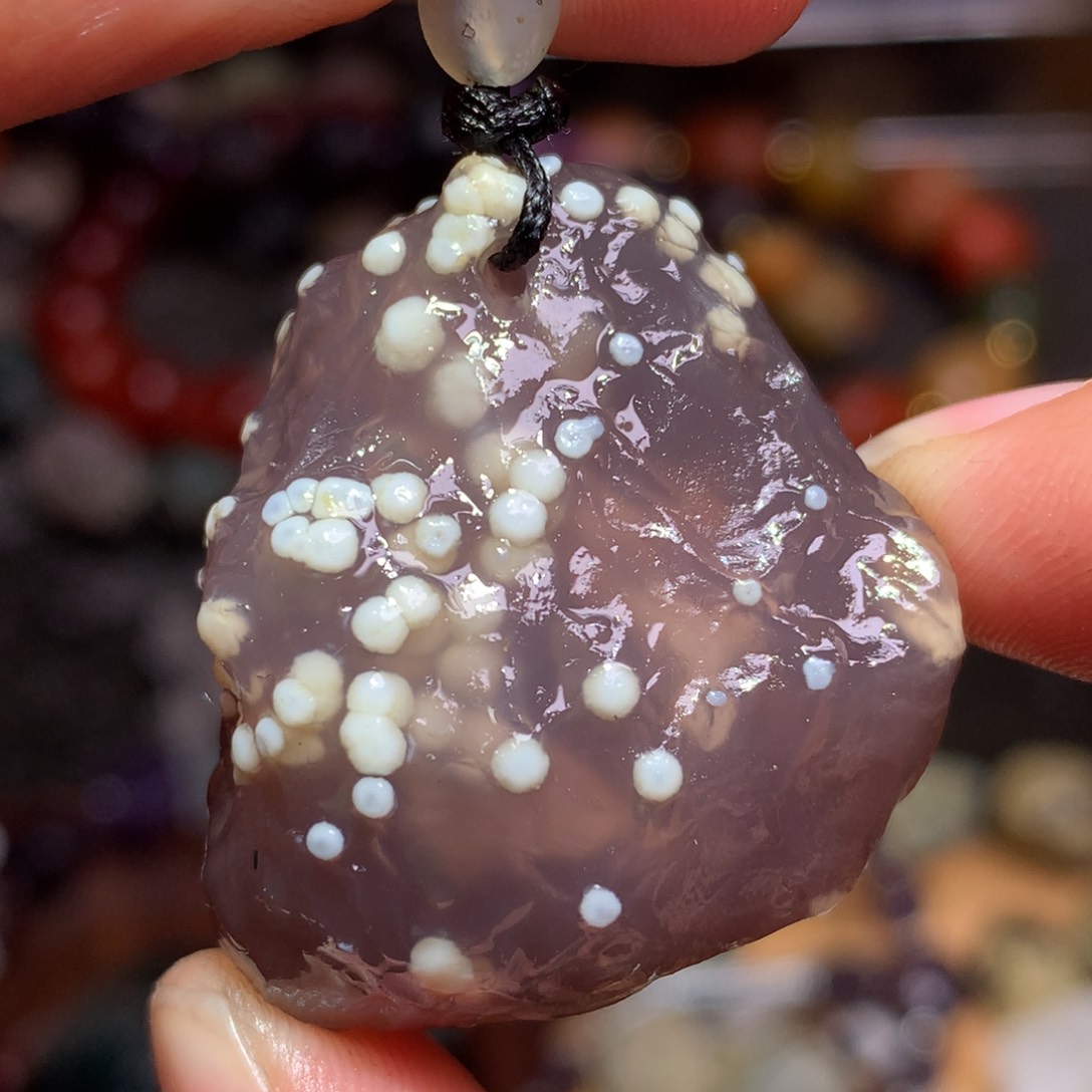 未镶嵌玛瑙/玉髓珠宝半成品