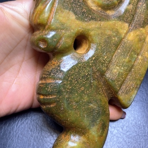 和田玉（糖玉）挂件未镶嵌