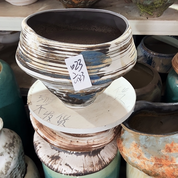 景德镇精品花盆栽适合盆栽适合盆栽