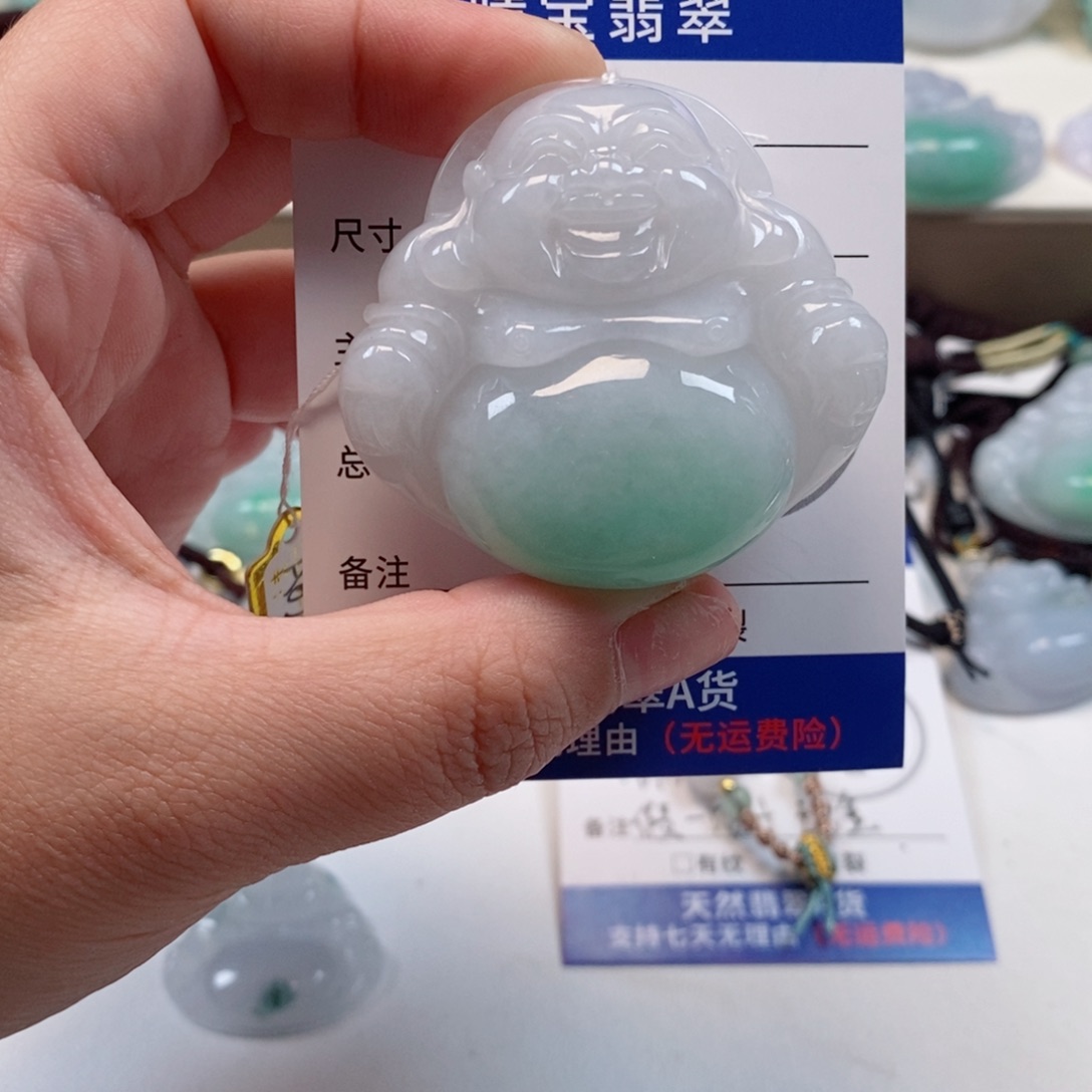 婷***婷翡翠未镶嵌颈饰天然翡翠