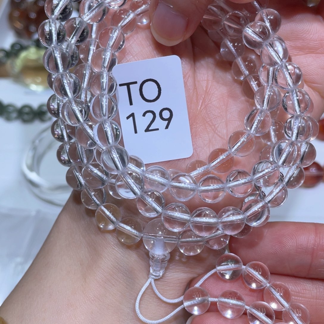 水晶手链未镶嵌手串