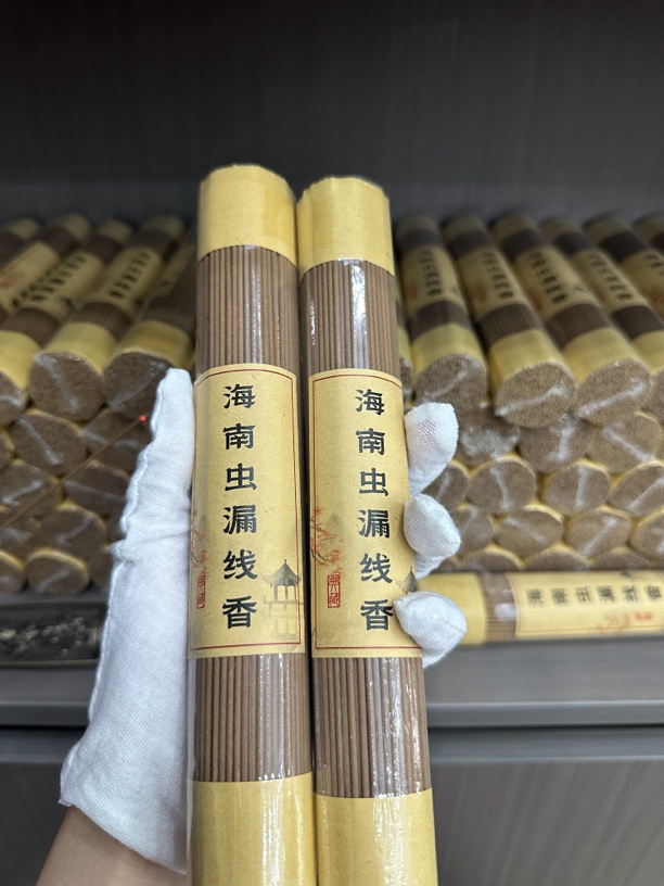海南虫漏天然线香淡雅清新味道持久留香家用香薰