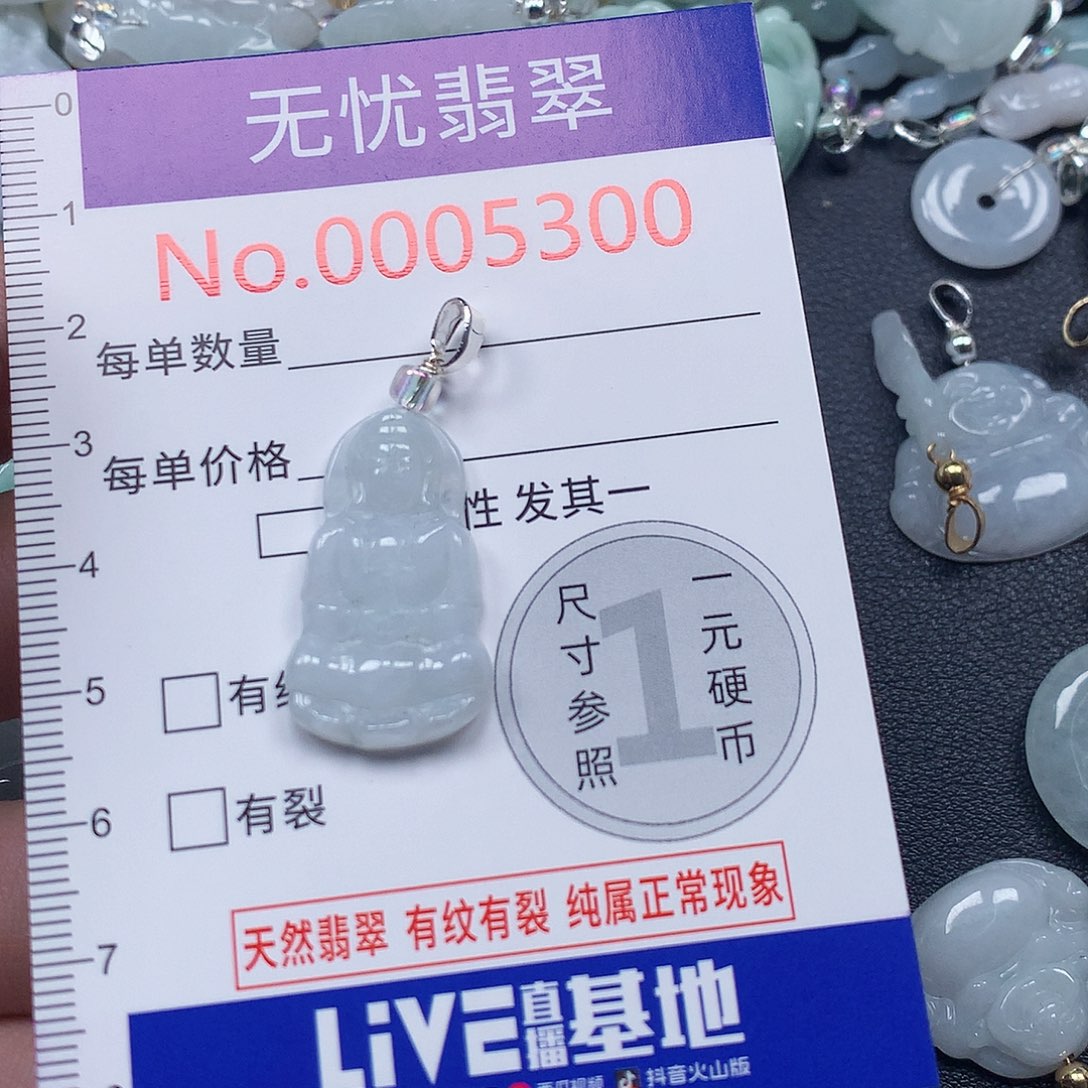 颈饰未镶嵌翡翠c