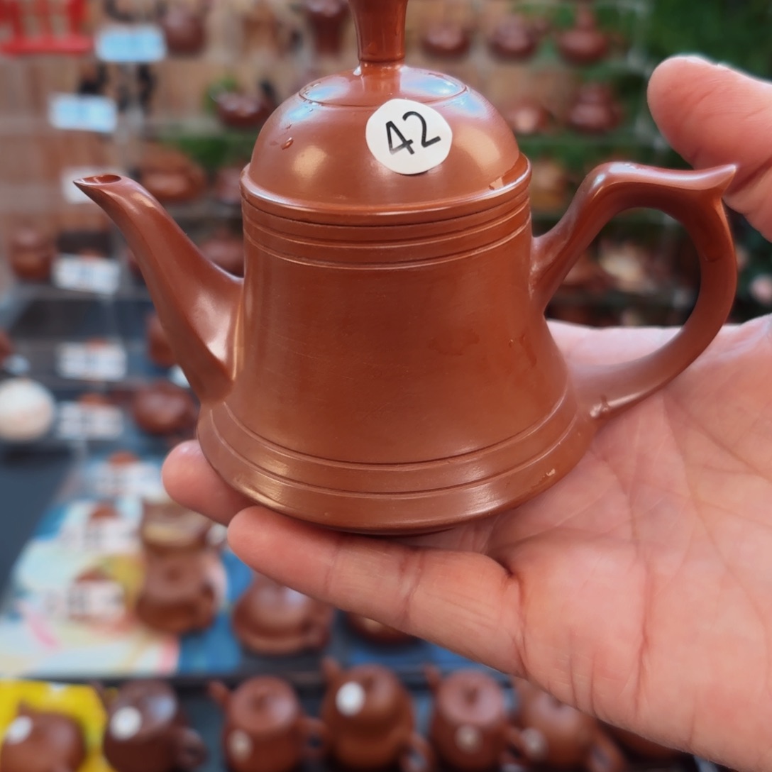 朱泥茶壶朱泥茶壶微瑕120C